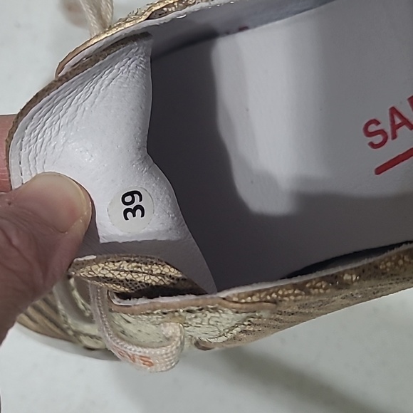 Sabrinas made in Spain gold animal print sneakers size EU 39 - Picture 7 of 13